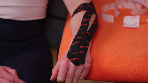 tejpowanie łokcia tenisisty